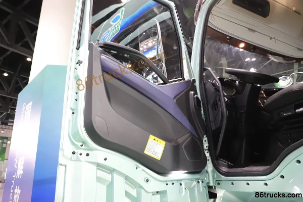 FAW Jiefang J6V 6X4(10 wheels) Plug-in Extended Range Hybrid Tractor Truck CATL 118kWh Cab (3) | 86Trucks