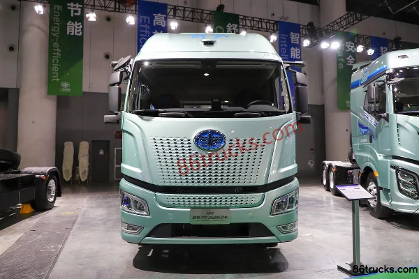 FAW Jiefang J6E 4X2(6 wheels) Hybrid Tractor Truck CATL 58kWh Exterior (2) | 86Trucks