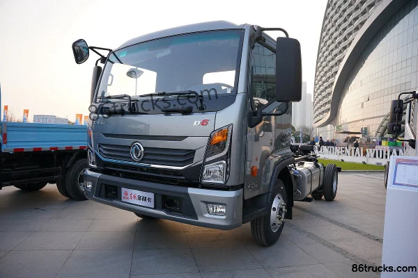 Dongfeng D6-M 2.5L Diesel 170 ch 4X2(6 roues) WLY 6 vitesses 4,17 m cabine simple ridelle Extérieur (2) | 86Trucks