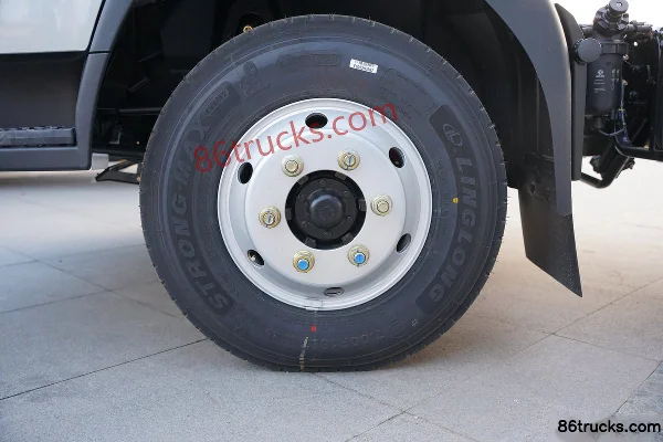 Dongfeng D6-M 2.5L Diesel 170 ch 4X2(6 roues) WLY 6 vitesses 4,17 m cabine simple ridelle Châssis (1) | 86Trucks