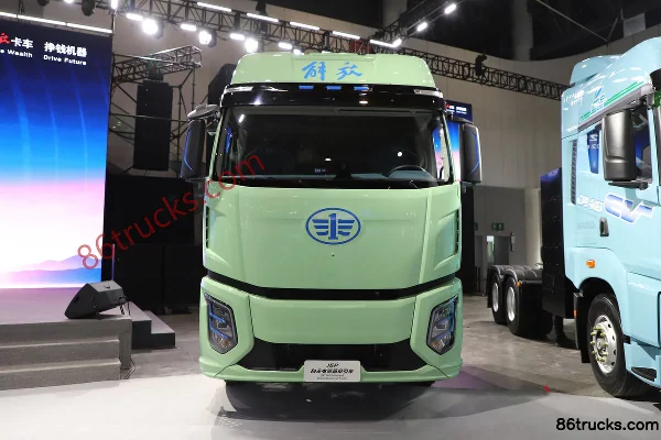 FAW Jiefang J6P PRO 6X4(10 roues) tracteur routier 100% électrique CATL 600kWh Extérieur (2) | 86Trucks