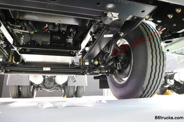 FAW Jiefang J6P PRO 6X4(10 roues) tracteur routier 100% électrique CATL 600kWh Châssis (3) | 86Trucks