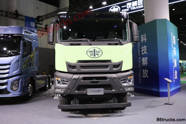 FAW Jiefang J7 13.2L Diesel 640 hp 8X4(12 wheels) FAW Jiefang 12-Speed 8.5m Dump Truck Exterior (2) | 86Trucks