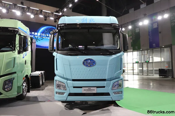 FAW Jiefang JH6 6X4(10 wheels) Electric Tractor Truck CATL 400kWh Exterior (2) | 86Trucks