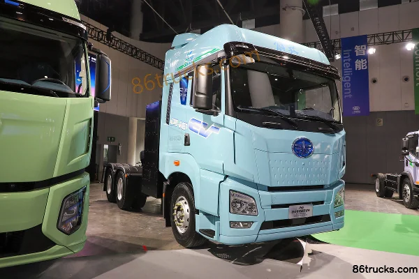 FAW Jiefang JH6 6X4(10 wheels) Electric Tractor Truck CATL 400kWh Exterior