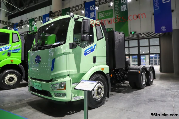 FAW Jiefang J6L 6X4(10 wheels) Pure Electric Tractor Truck 400.61kWh Exterior (3) | 86Trucks