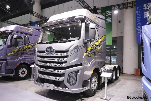 FAW Jiefang J6 PRO 12.5L Diesel 580hp 6X4(10 wheels) Tractor Truck Exterior (3) | 86Trucks