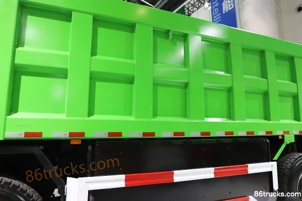 FAW Jiefang J6P Heavy-Duty Pro 8X4(12 wheels) 8m electric dump truck CATL 600kWh Body (3) | 86Trucks