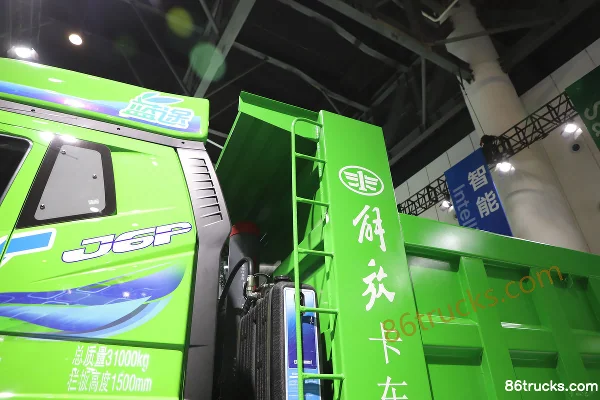 FAW Jiefang J6P Heavy-Duty Pro 8X4(12 wheels) 8m electric dump truck CATL 600kWh Body (1) | 86Trucks