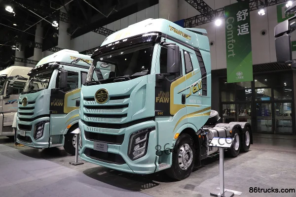 FAW Jiefang J6V Heavy Truck Elite Edition 580hp 6X4(10 wheels) AMT automatic tractor truck (hydraulic retarder) Exterior (3) | 86Trucks