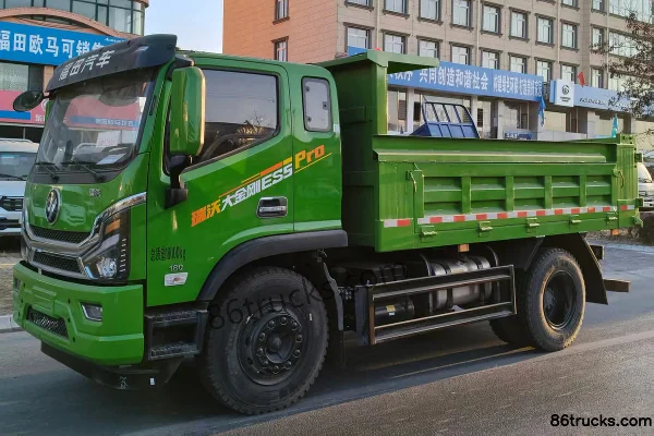 Foton Dajingang ES5 Pro 4.3L Diesel 180 hp 4X2(6 wheels) Fast Gear 8-speed 4m Dump Truck Exterior (2) | 86Trucks
