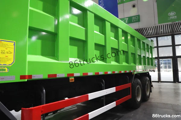 FAW Jiefang J6P Yajiang Edition 8X4(12 wheels) 8m Battery Swap Pure Electric Dump Truck CATL 400.62kWh Body (3) | 86Trucks