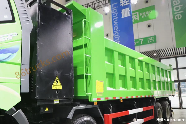 FAW Jiefang J6P Yajiang Edition 8X4(12 wheels) 8m Battery Swap Pure Electric Dump Truck CATL 400.62kWh Body (1) | 86Trucks
