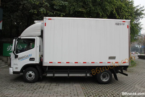 Forland Linghang G6 4X2(6 roues) camion frigorifique électrique pur à cabine simple 4,08 m 141,32 kWh Extérieur (3) | 86Trucks
