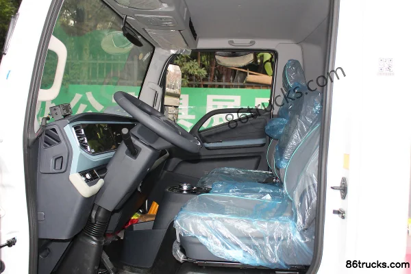 Forland Linghang G6 4X2(6 roues) camion frigorifique électrique pur à cabine simple 4,08 m 141,32 kWh (2) | 86Trucks