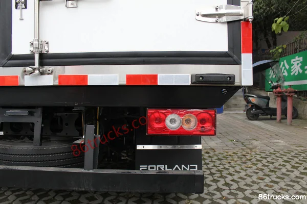 Forland Linghang G6 4X2(6 roues) camion frigorifique électrique pur à cabine simple 4,08 m 141,32 kWh Carrosserie (2) | 86Trucks