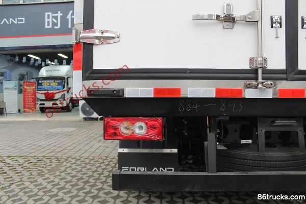 Forland Linghang G6 4X2(6 roues) camion frigorifique électrique pur à cabine simple 4,08 m 141,32 kWh Carrosserie (1) | 86Trucks