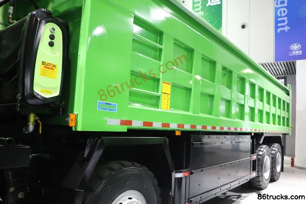 FAW Jiefang Yingtuo Pro 8X4(12 wheels) 8.8m Pure Electric Dump Truck CATL 600kWh Body (3) | 86Trucks