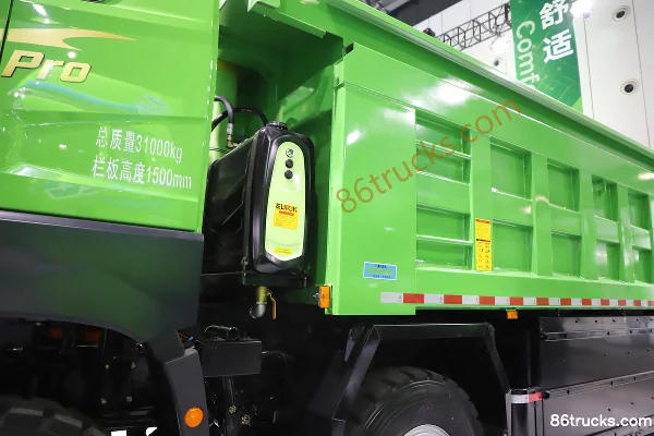 FAW Jiefang Yingtuo Pro 8X4(12 wheels) 8.8m Pure Electric Dump Truck CATL 600kWh Body (2) | 86Trucks