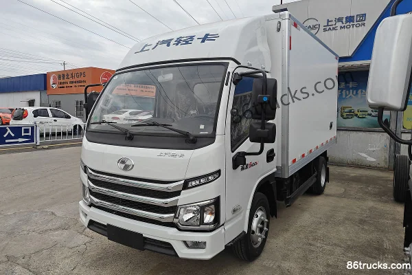 Yuejin Fuxing S100 95hp 4X2(6 wheels) 3.62m single-row van mini truck (China VI) Exterior (3) | 86Trucks
