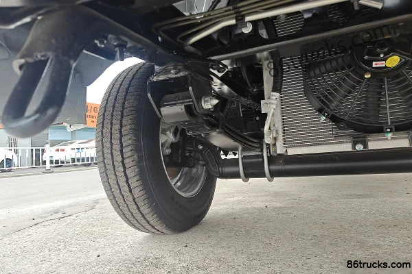 Yuejin Fuxing S100 95hp 4X2(6 wheels) 3.62m single-row van mini truck (China VI) Chassis (2) | 86Trucks