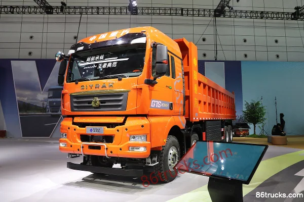 Sitrak SITRAK G7S 8X4(12 wheels) 8.8m Electric Dump Truck CATL 600kWh Exterior (3) | 86Trucks