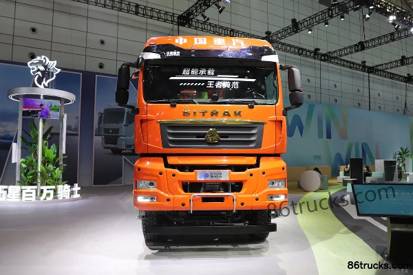 Sitrak SITRAK G7S 8X4(12 wheels) 8.8m Electric Dump Truck CATL 600kWh Exterior (2) | 86Trucks