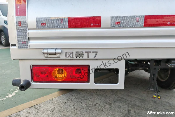 Tuyano Fengjing T7 2.5m Double Row Pure Electric Flatbed Mini Truck CATL 41.86kWh Body (2) | 86Trucks
