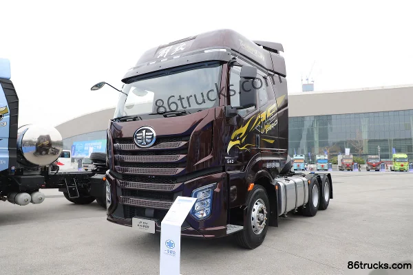 FAW Jiefang J6 PRO 12.5L Diesel 540hp 6X4(10 wheels) FAW Jiefang 12-Speed AMT Automatic Tractor Truck Exterior (3) | 86Trucks