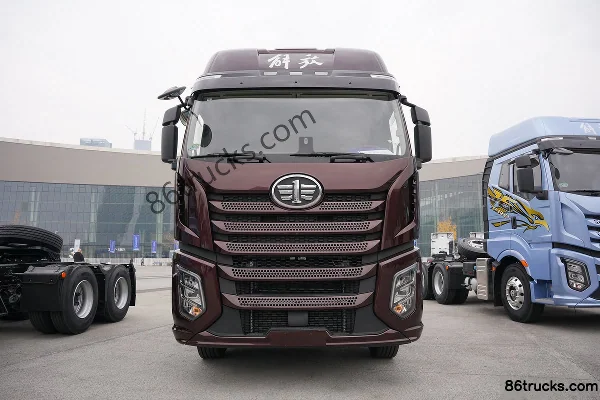 FAW Jiefang J6 PRO 12.5L Diesel 540hp 6X4(10 wheels) FAW Jiefang 12-Speed AMT Automatic Tractor Truck Exterior (2) | 86Trucks