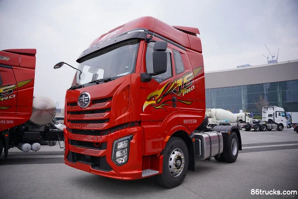 FAW Jiefang J6 PRO 11.1L diesel 460 ch 4X2(6 roues) FAW Jiefang 12-speed tracteur routier Extérieur (3) | 86Trucks