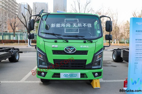 Sinotruk Niuqichongtian EM1 4X2(6 wheels) 3.7m single-row pure electric dump truck CATL 155.33kWh Exterior (2) | 86Trucks