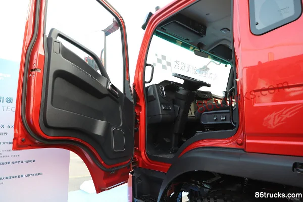 Sinotruk V3-X 4.1L diesel 200 ch 4X2(6 roues) Fast Gear 8-speed 3.8m half-row camion benne Cabine (1) | 86Trucks
