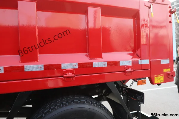 Sinotruk V3-X 4.1L diesel 200 ch 4X2(6 roues) Fast Gear 8-speed 3.8m half-row camion benne Carrosserie (3) | 86Trucks