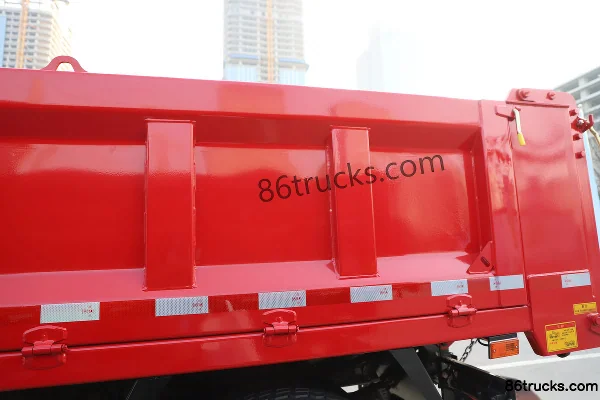 Sinotruk V3-X 4.1L diesel 200 ch 4X2(6 roues) Fast Gear 8-speed 3.8m half-row camion benne Carrosserie (2) | 86Trucks