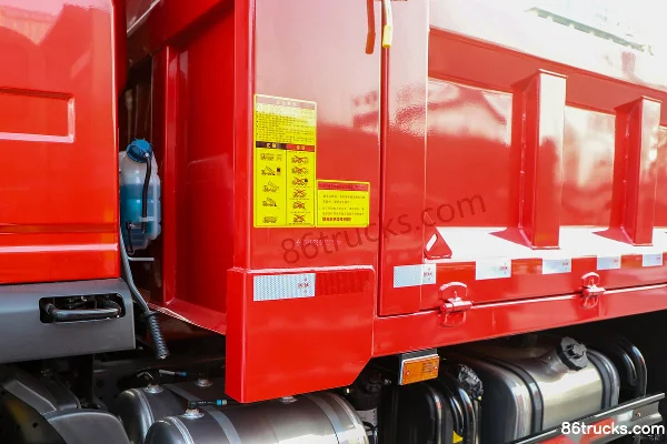 Sinotruk V3-X 4.1L diesel 200 ch 4X2(6 roues) Fast Gear 8-speed 3.8m half-row camion benne Carrosserie (1) | 86Trucks