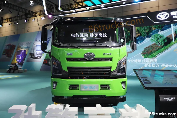 Sinotruk Niuqichongtian EM3 4X2(6 wheels) 3.5m single-row pure electric dump truck CATL 155.33kWh Exterior (2) | 86Trucks