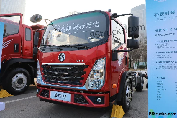 Sinotruk V1-X 2.5L diesel 170hp 4X2(6 wheels) 10-speed AMT automatic 2.9m dump truck Exterior (3) | 86Trucks
