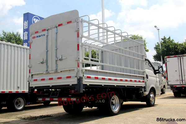 Huanghai Auto Xincheng-1 Hydraulic Brake 3.7m Single Row Pure Electric Stake Micro Truck EVE 65.66kWh 4X2(6 roues) Extérieur (3) | 86Trucks