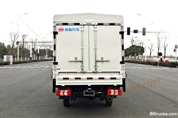 Huanghai Auto Xincheng-1 Hydraulic Brake 3.7m Single Row Pure Electric Stake Micro Truck EVE 65.66kWh 4X2(6 roues) Extérieur (2) | 86Trucks