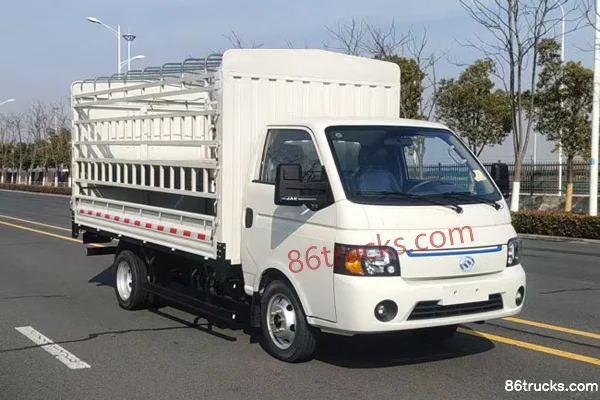 Huanghai Auto Xincheng-1 Hydraulic Brake 3.7m Single Row Pure Electric Stake Mini Truck Yiwei 65.66kWh 4X2(6 wheels) Ext