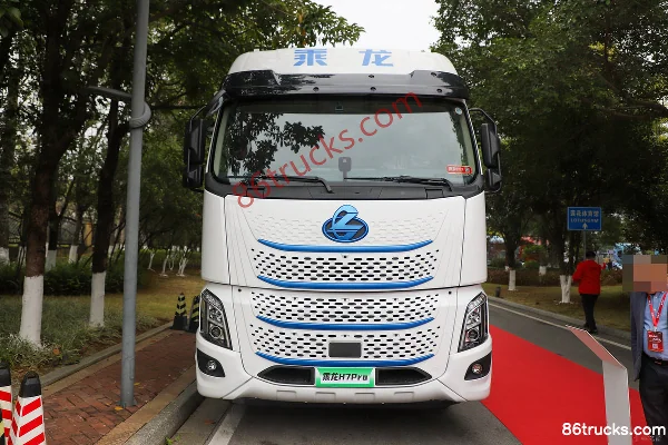 Dongfeng H7pro 6X4(10 wheels) Fuel Cell Tractor Truck Microvast 95kWh Exterior (2) | 86Trucks