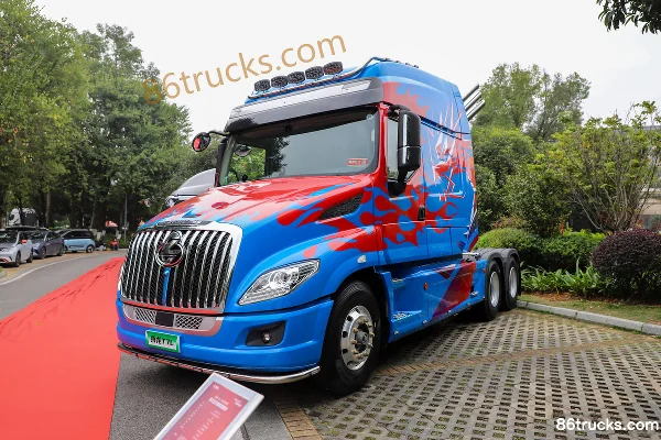 Dongfeng T7L 13.5L Diesel 520 hp 6X4(10 wheels) AMT Automatic Tractor Truck Exterior (3) | 86Trucks