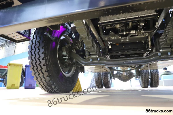 Sinotruk V3-X 4X2(6 wheels) 4.2m Electric Single Row Dump Truck CATL 165kWh Chassis (2) | 86Trucks