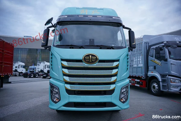 FAW Jiefang J6G Leading Edition Southern Version 280hp 4X2(6 wheels) 6.75m Drop Side Cargo Truck (China VI) Exterior (2) | 86Trucks