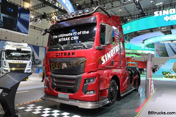 Sitrak SITRAK C9H 800 hp ZF 12-speed AMT automatic tractor truck Exterior (3) | 86Trucks