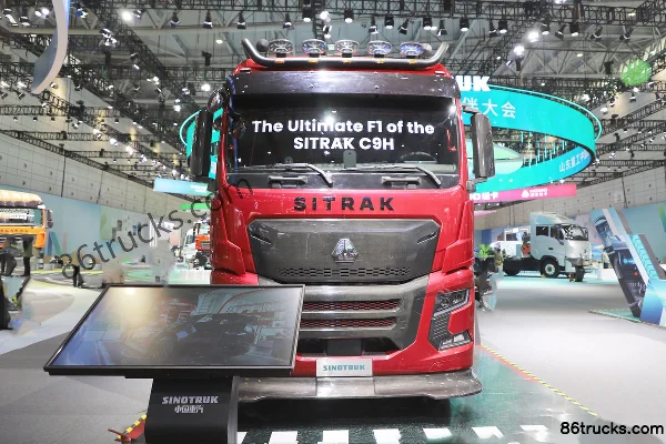 Sitrak SITRAK C9H 800 hp ZF 12-speed AMT automatic tractor truck Exterior (2) | 86Trucks