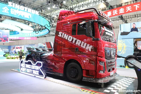 Sitrak SITRAK C9H 800 hp ZF 12-speed AMT automatic tractor truck Exterior