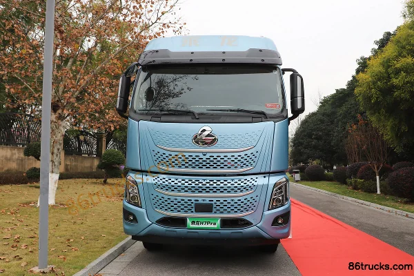 Dongfeng H7 Pro 6.9L diesel 350hp 6X2(8 wheels) Fast Gear 9-speed AMT automatic 9.47m wing-opening van cargo truck Exterior (2) | 86Trucks