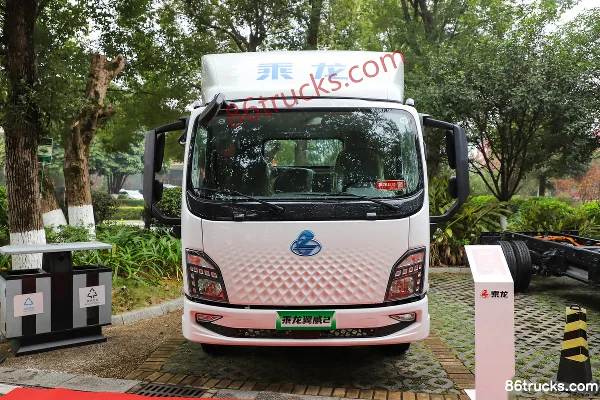 Dongfeng Yiwei 2 camion léger fourgon électrique pur 4,165 m cabine simple CALB 133,95 kWh 4X2(6 roues) Extérieur (2) | 86Trucks